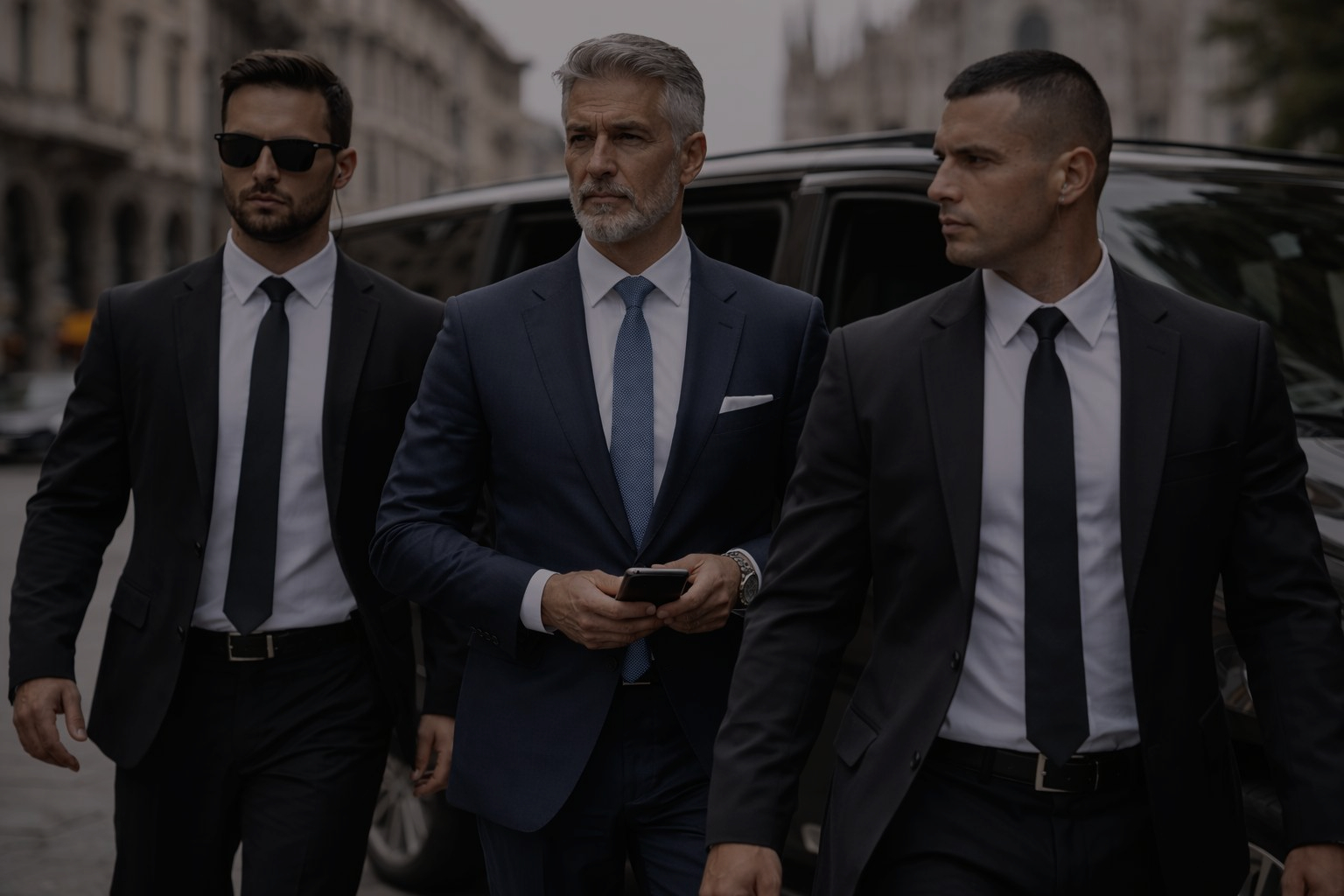 bodyguard services in milan - secure transportation in italy - executive protection - wedding security - event security in milan - close protection agents - security drivers - residence security