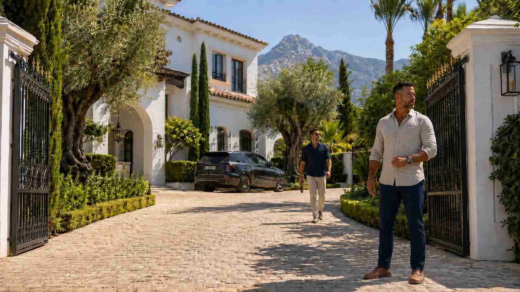 Professional villa and estate security at a private Marbella residence