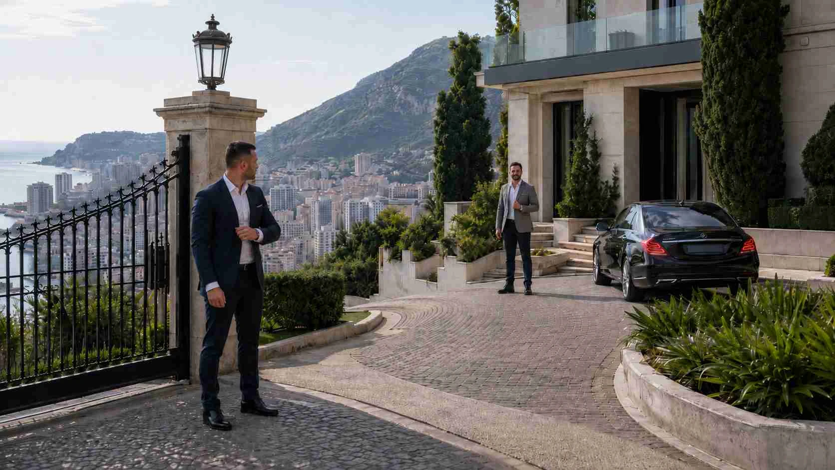 Discreet residential security for a private apartment residence in Monaco