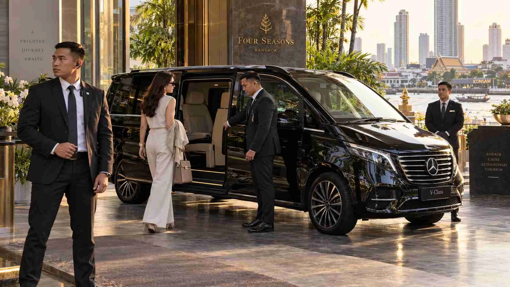 Executive chauffeur and secure transportation in Bangkok