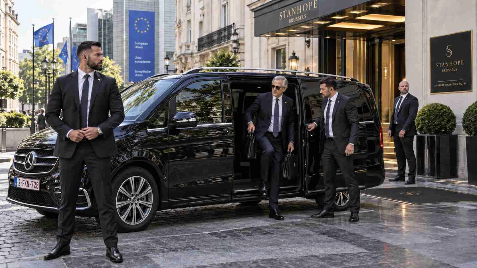 Executive chauffeur and secure transportation in Brussels