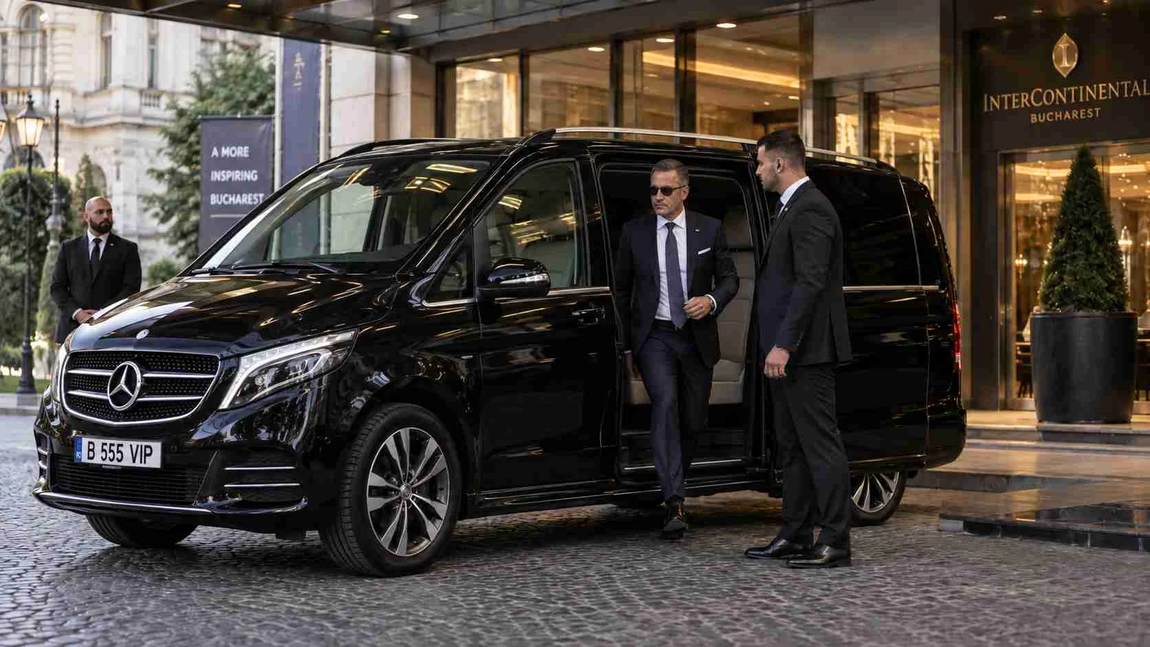 Executive chauffeur and secure transportation in Bucharest