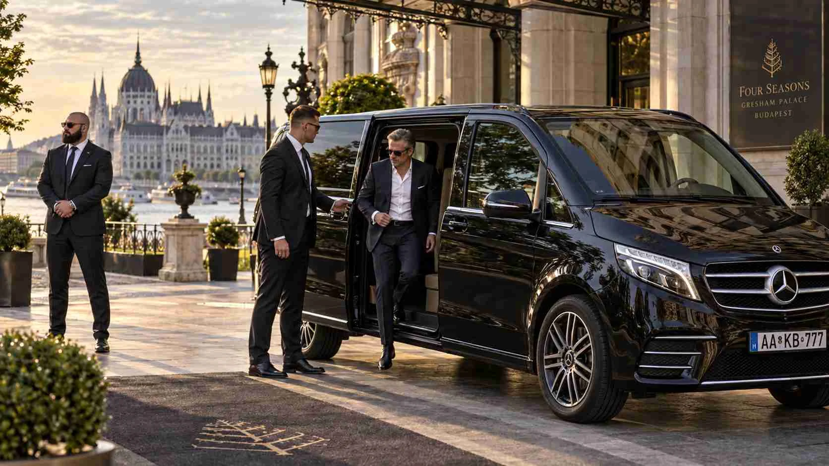 Executive chauffeur and secure transportation in Budapest