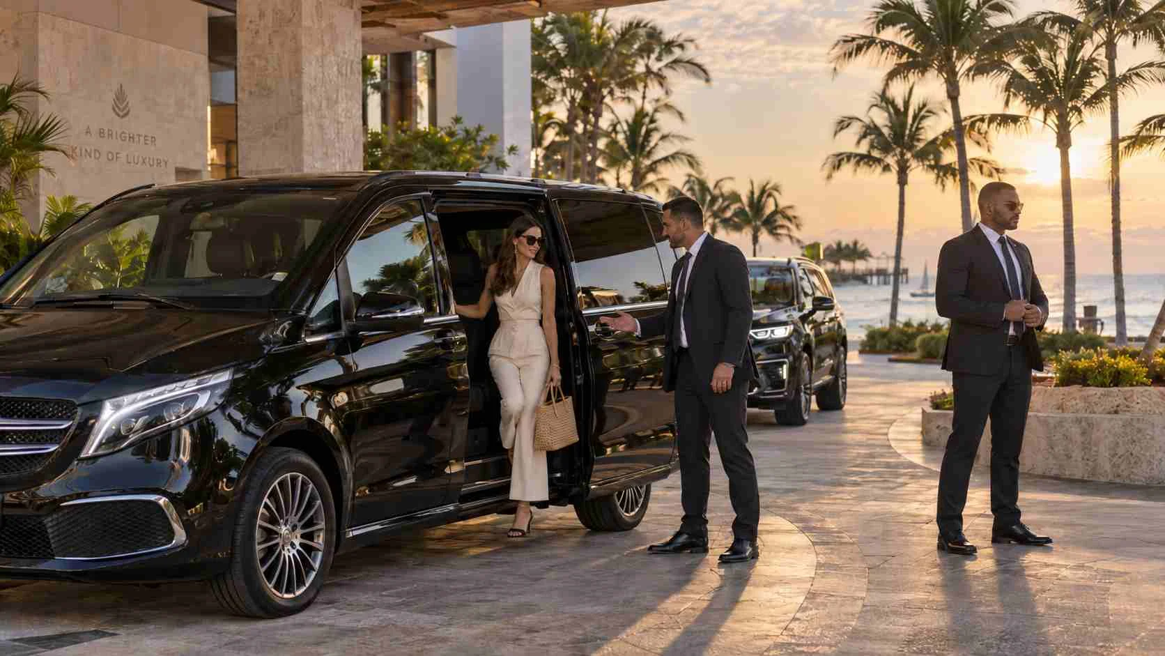 Executive chauffeur and secure transportation in Cancun