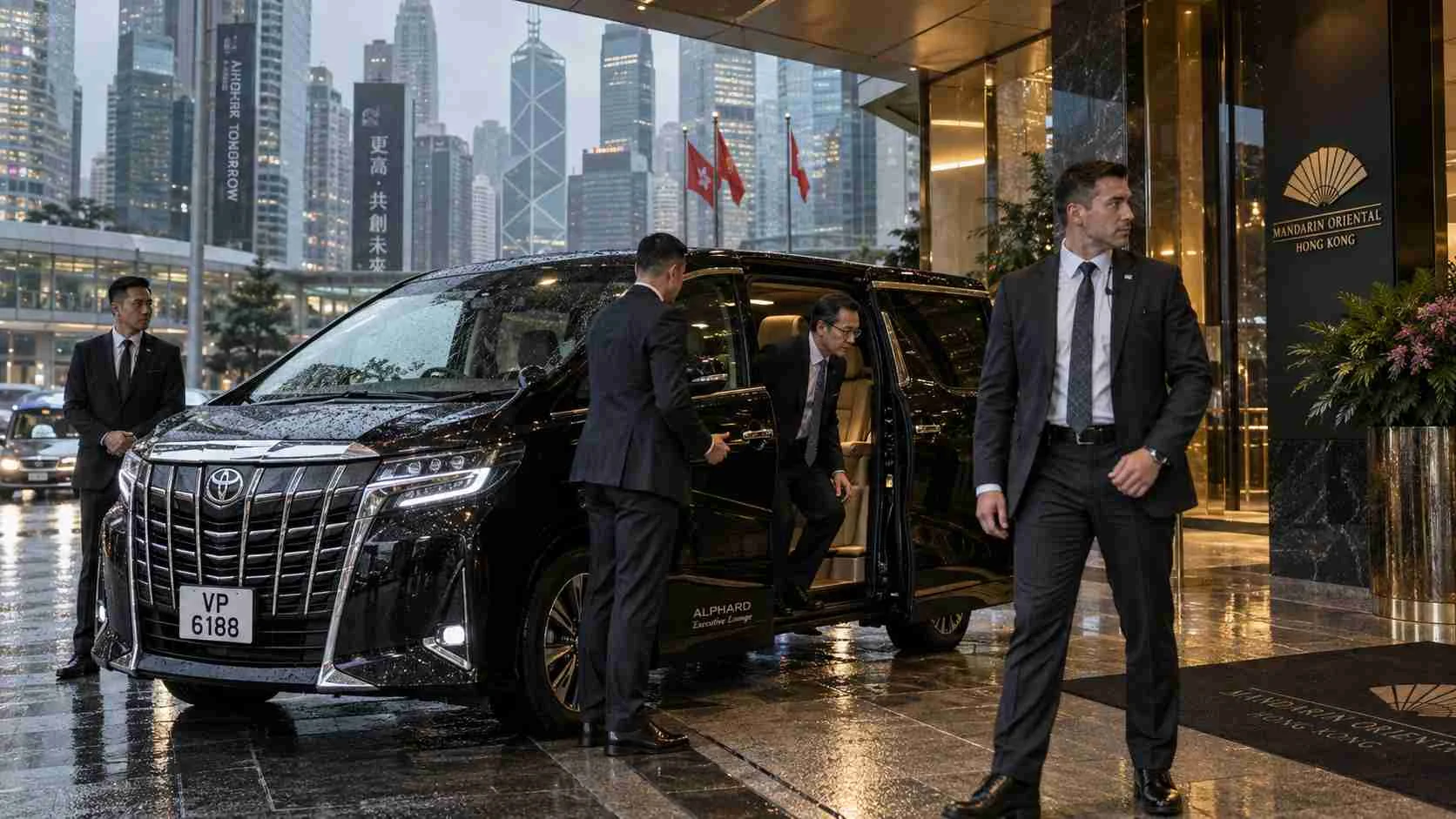 Executive chauffeur and secure transportation in Hong Kong