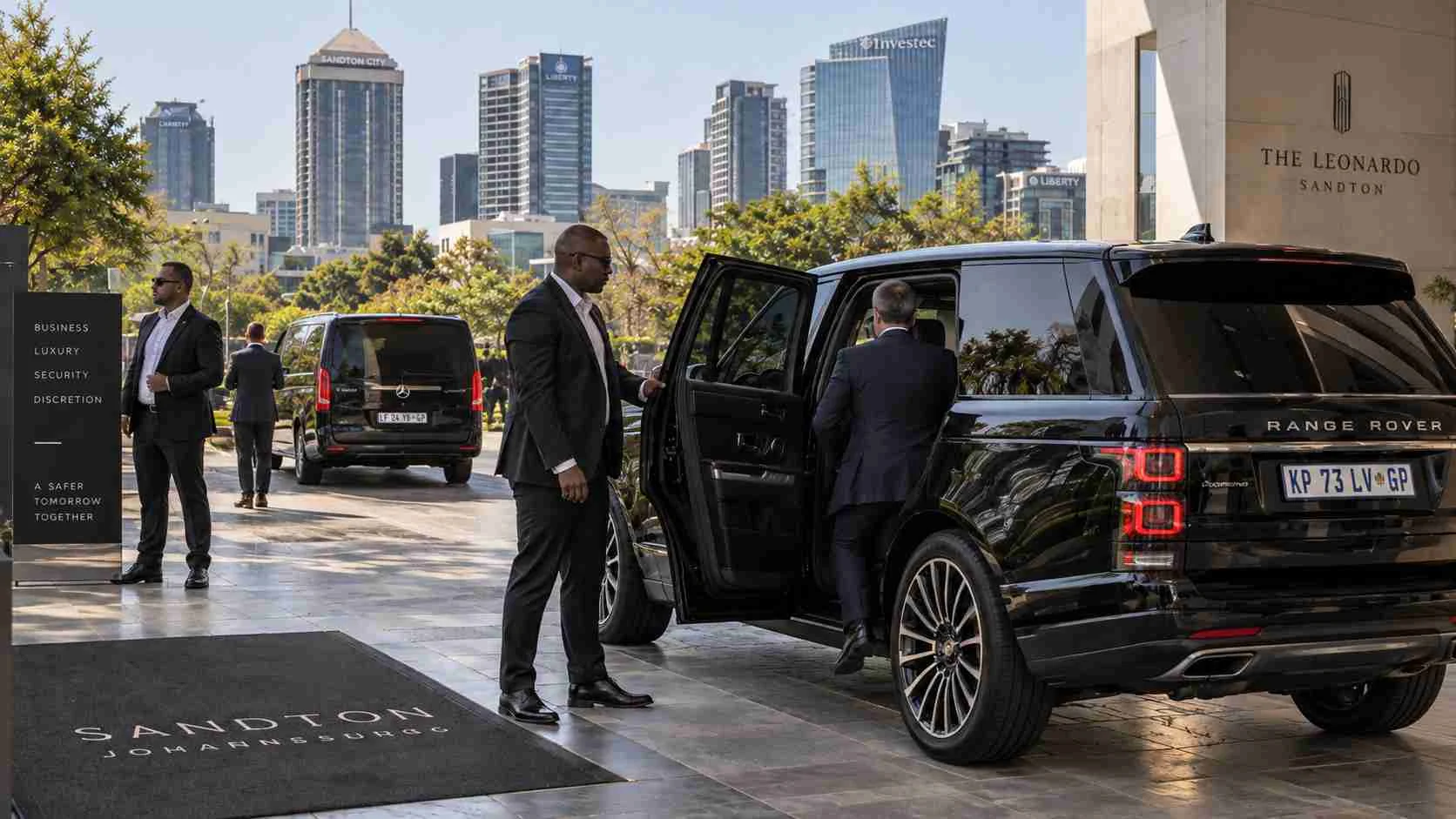Executive chauffeur and secure transportation in Johannesburg