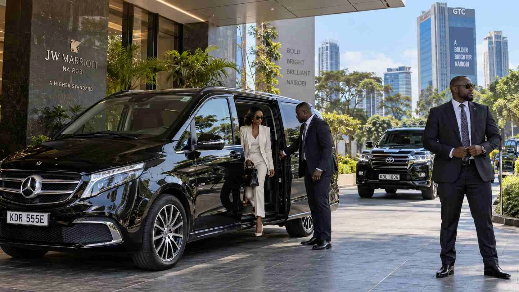 Executive chauffeur and secure transportation in Nairobi