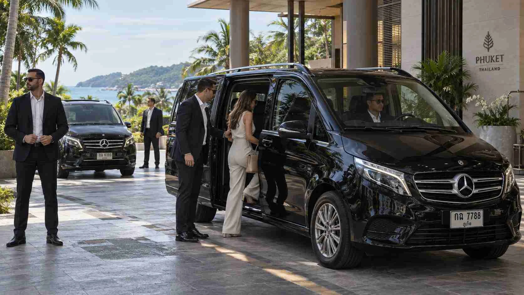 Executive chauffeur and secure transportation in Phuket