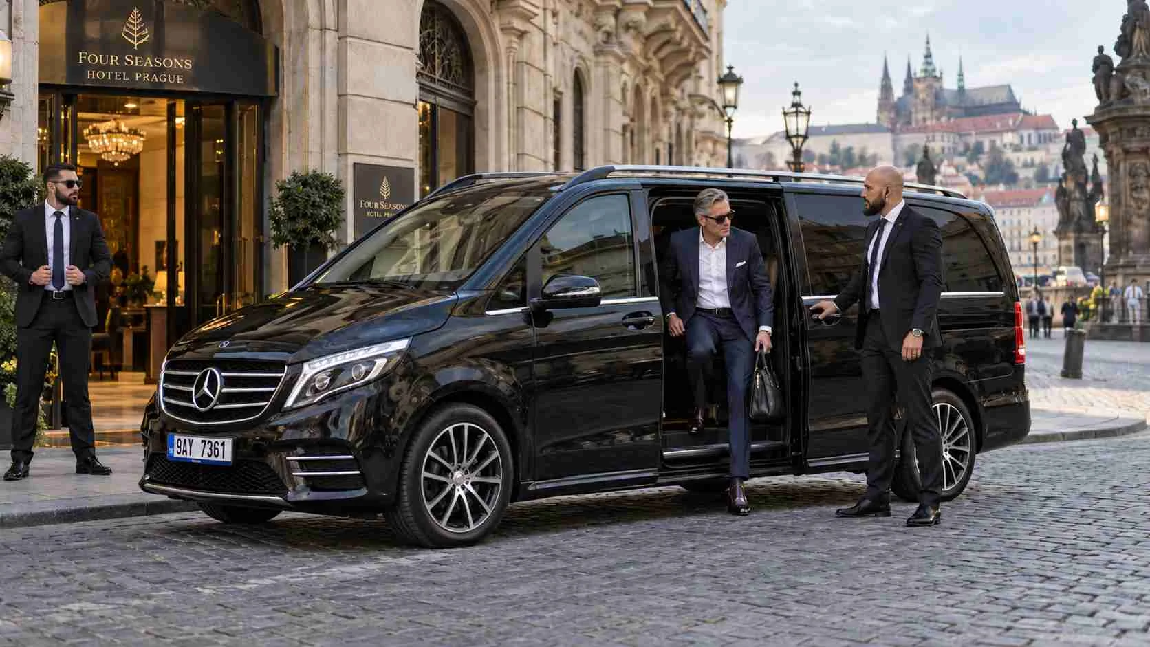 Executive chauffeur and secure transportation in Prague