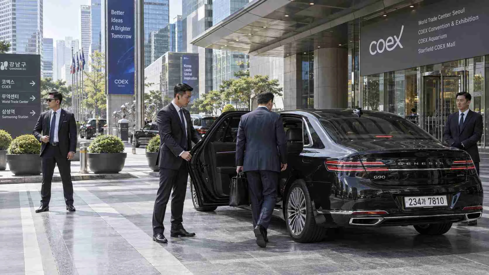 Executive chauffeur and secure transportation in Seoul