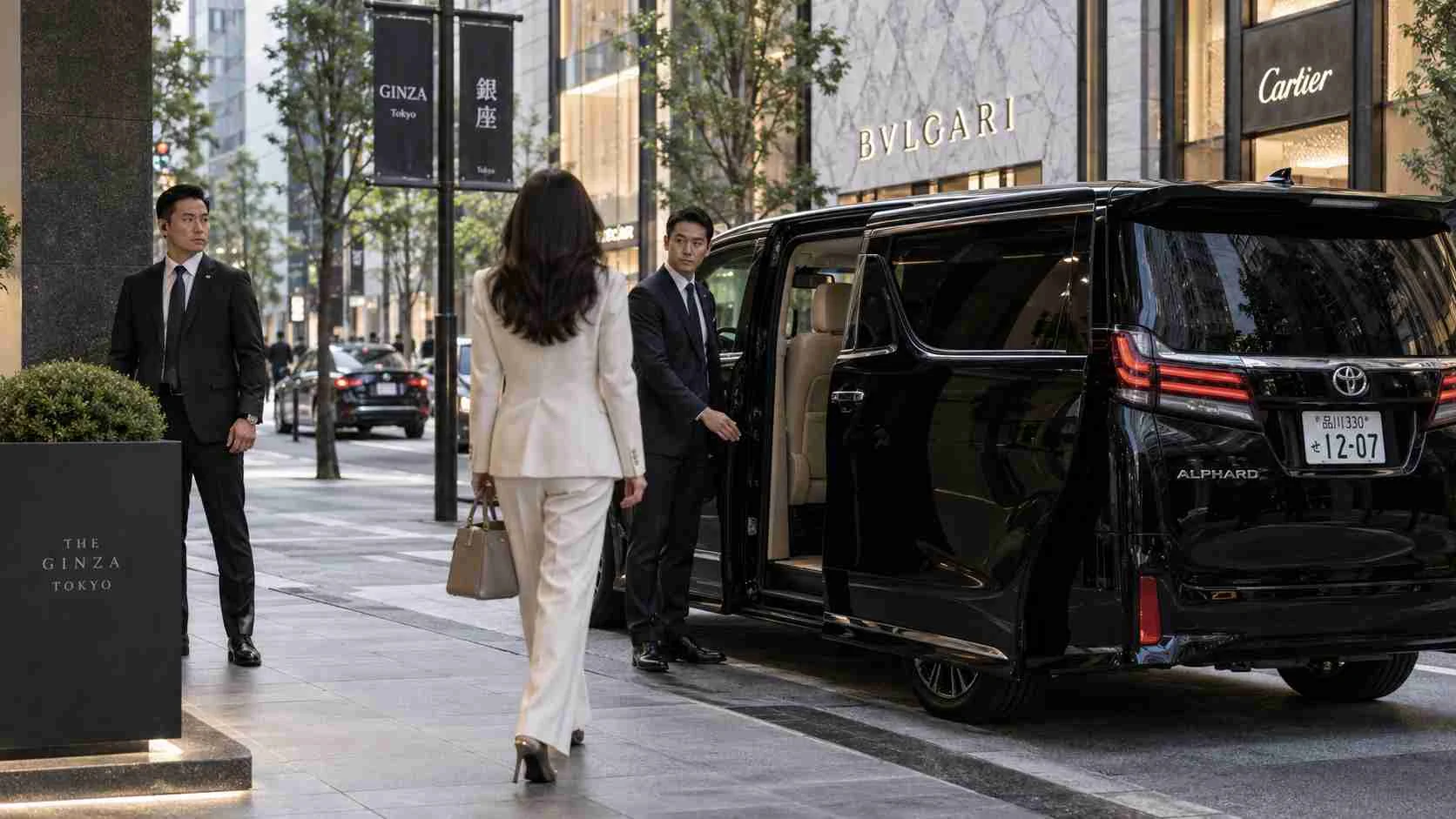 Executive chauffeur and secure transportation in Tokyo