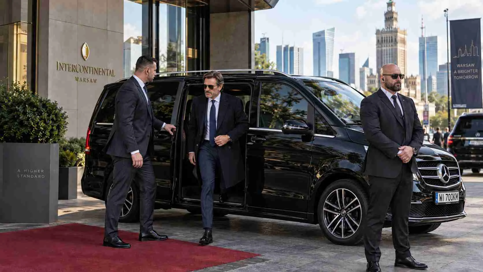 Executive chauffeur and secure transportation in Warsaw