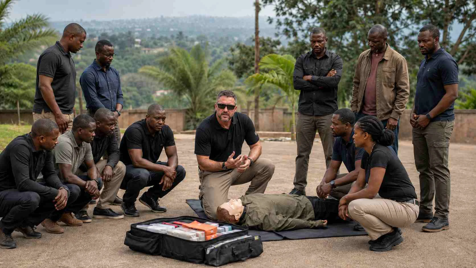 Professional organisational security training in Uganda led by Israeli security instructors